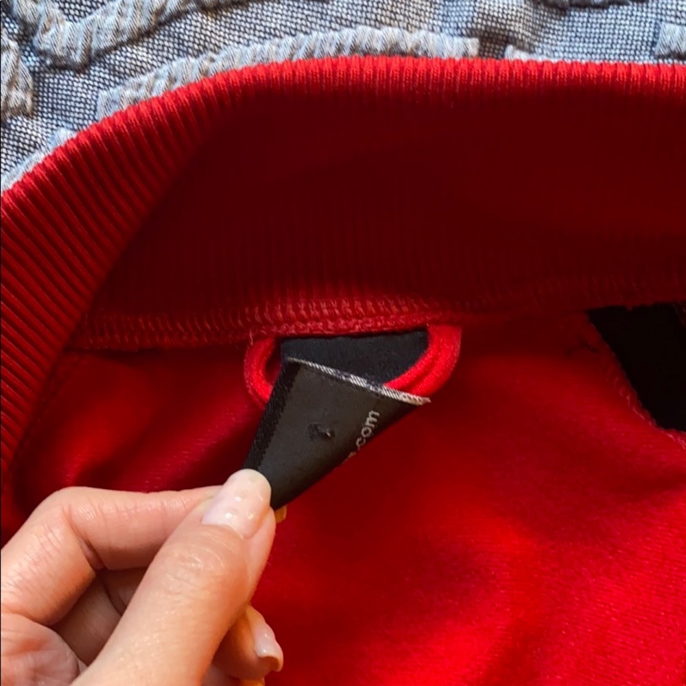 Adidas Red and Black Firebird Jacket - Picture 10 of 11